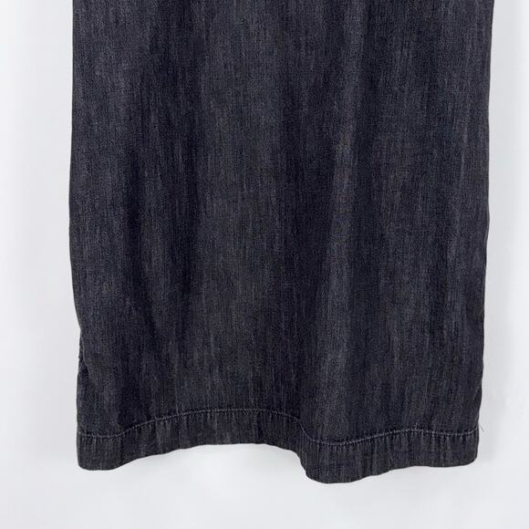 Lauren Ralph Lauren Women’s Denim Cotton Popover Shift Dress XS Gray - Picture 11 of 16